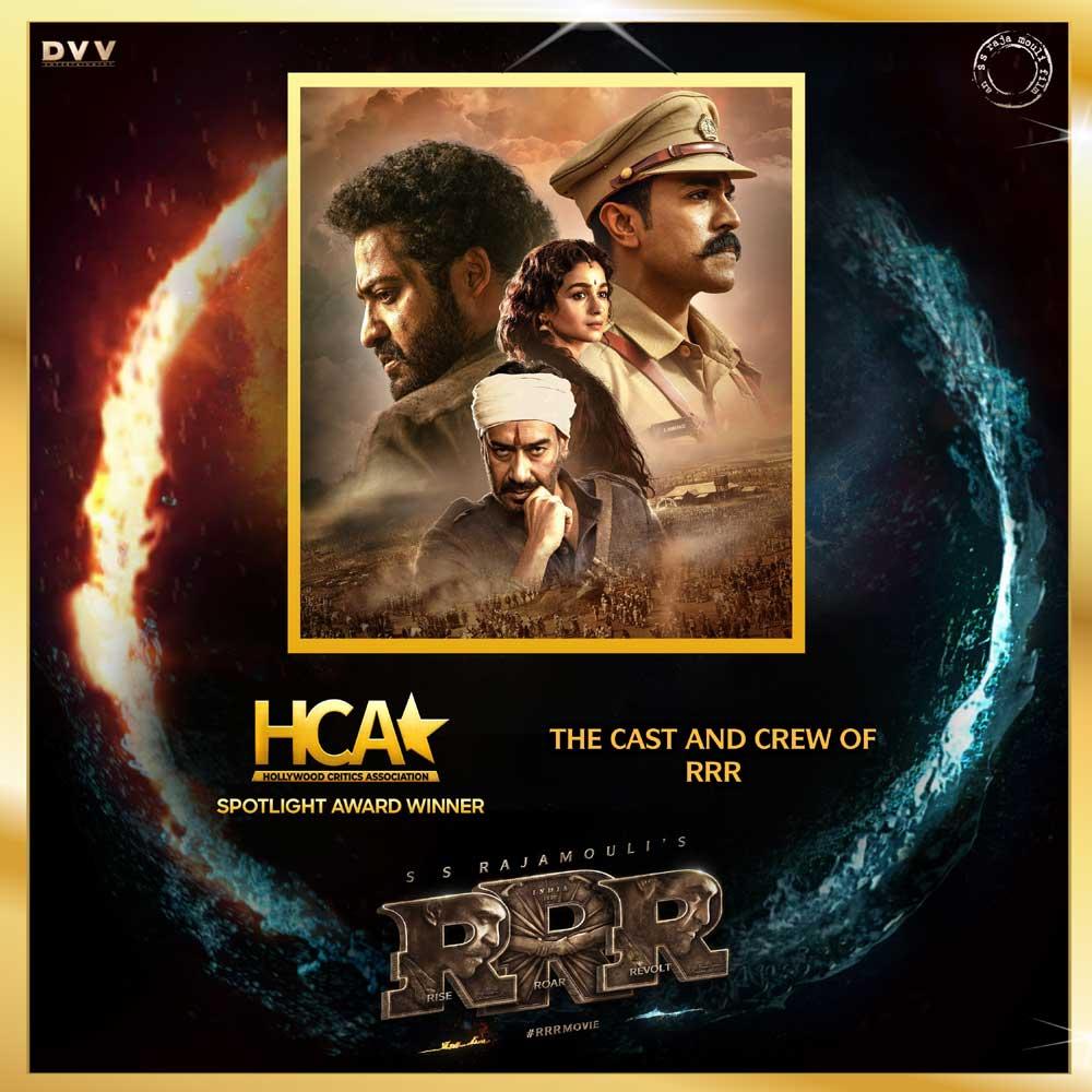 One More Hollywood Award For RRR