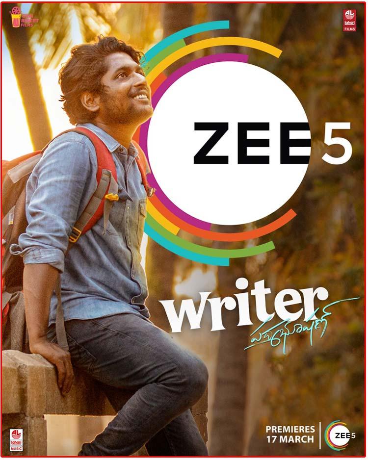 Writer Padmabhushan OTT streaming from 17 March on ZEE 5