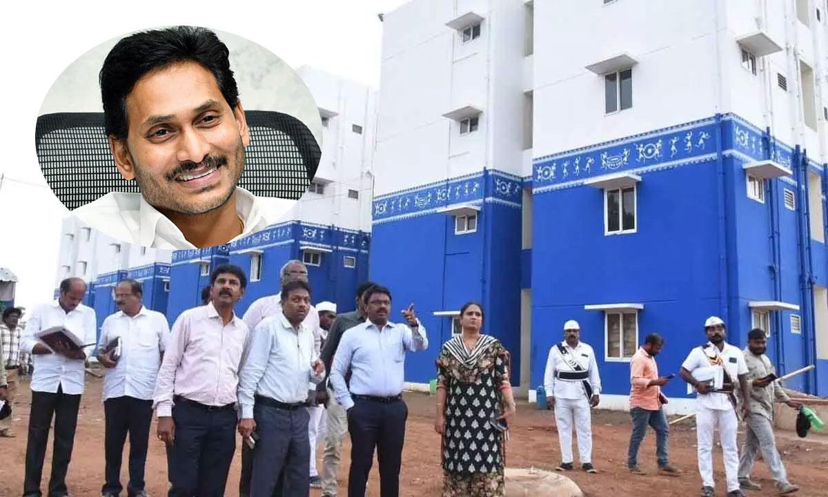 YS Jagan On A Mission To Deliver 2.62 L TIDCO Houses