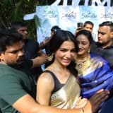 Samantha Launched Sirimalle Sarees Store