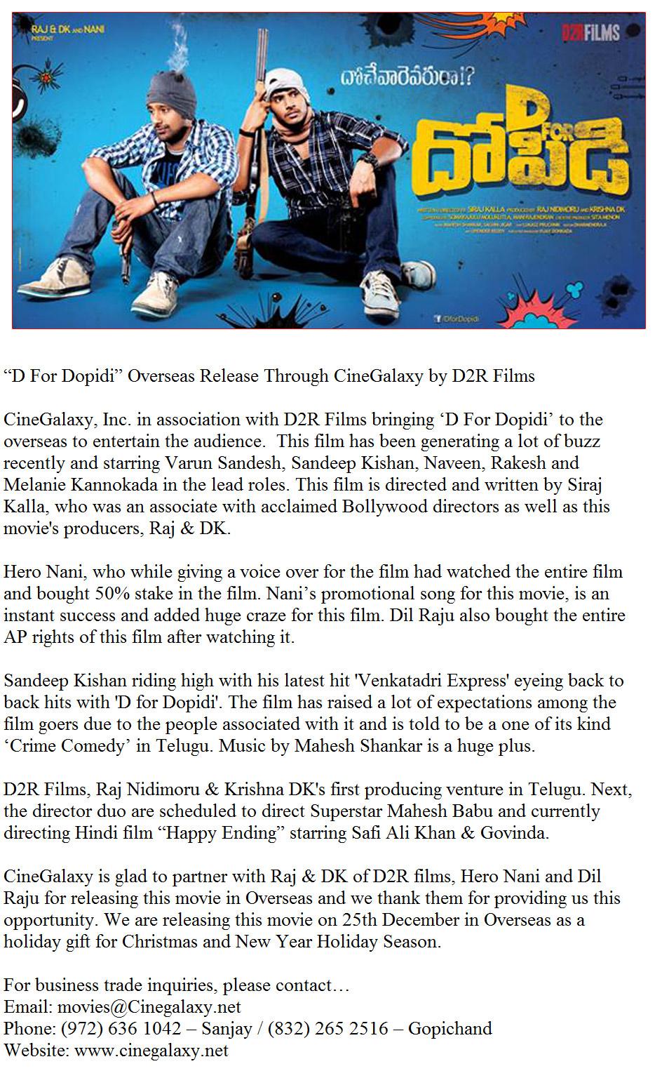 CineJosh news