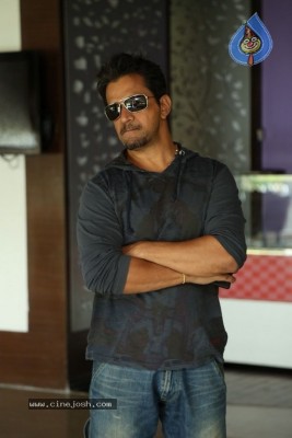 Arjun Sarja Interview Photos