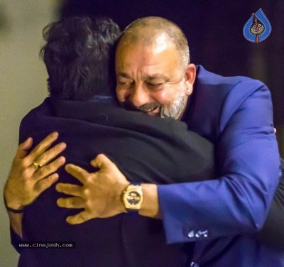 Chiru and Charan Meets Sanjay Dutt