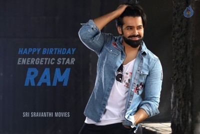 Hero Ram Birthday Poster and Photo