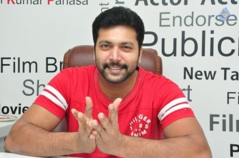 Jayam Ravi Interview Photos
