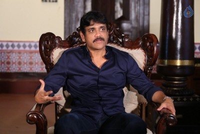 King Nagarjuna Interview Photos