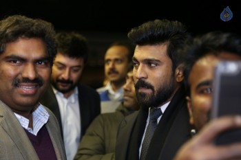 Ram Charan USA Visit Day 1 Photos