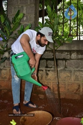 Vishwak Sen Green Challenge Pics