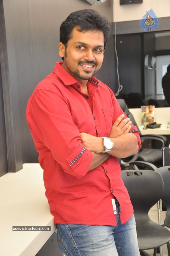 Hero Karthi Interview Stills - 8 / 49 photos