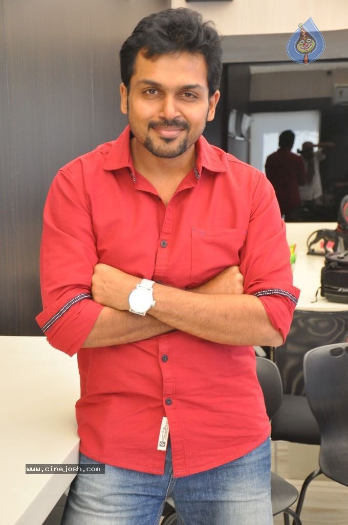 Hero Karthi Interview Stills - 14 / 49 photos