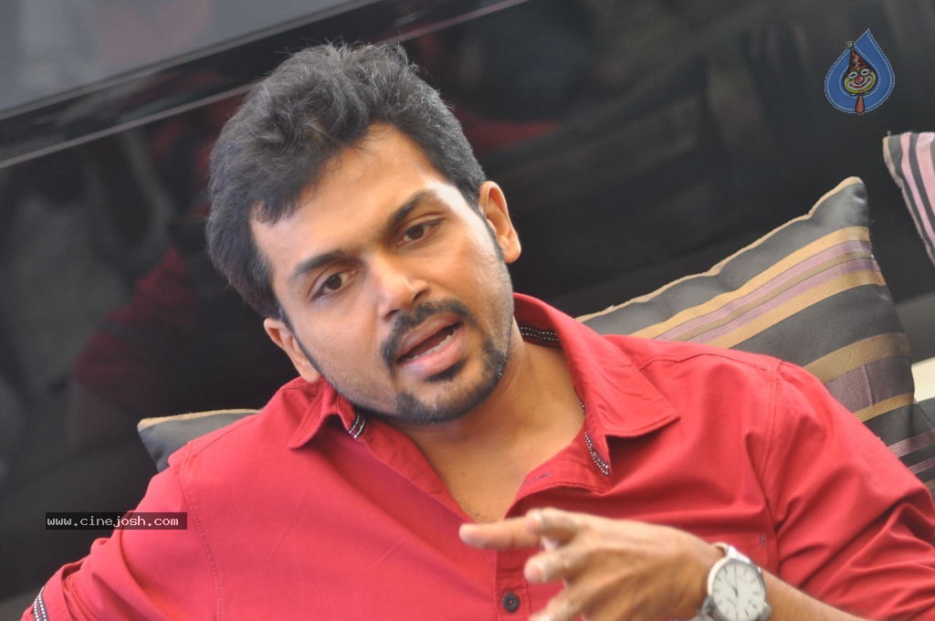 Hero Karthi Interview Stills - 17 / 49 photos