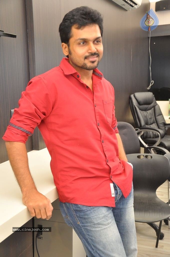 Hero Karthi Interview Stills - 19 / 49 photos