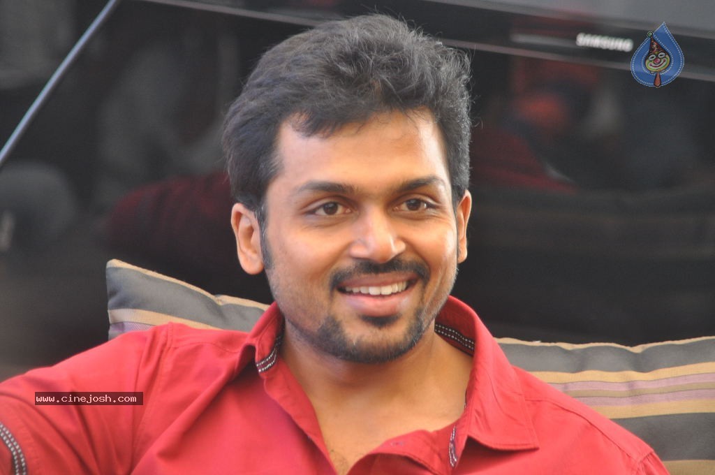 Hero Karthi Interview Stills - 29 / 49 photos