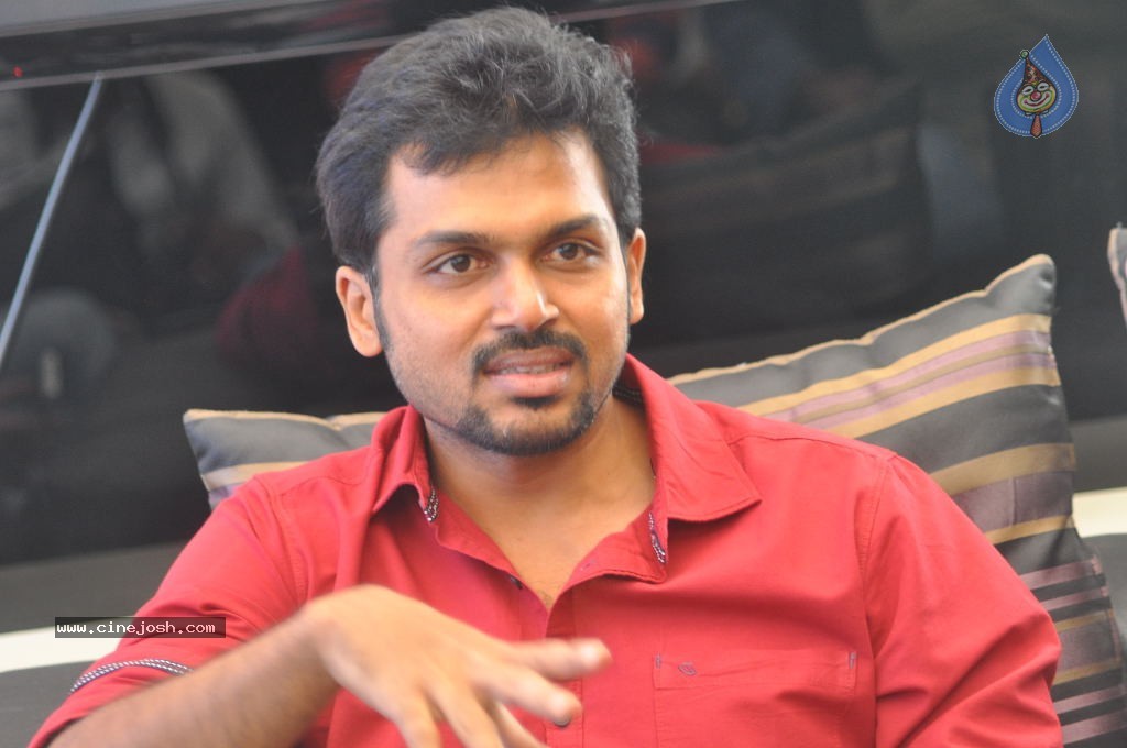 Hero Karthi Interview Stills - 36 / 49 photos