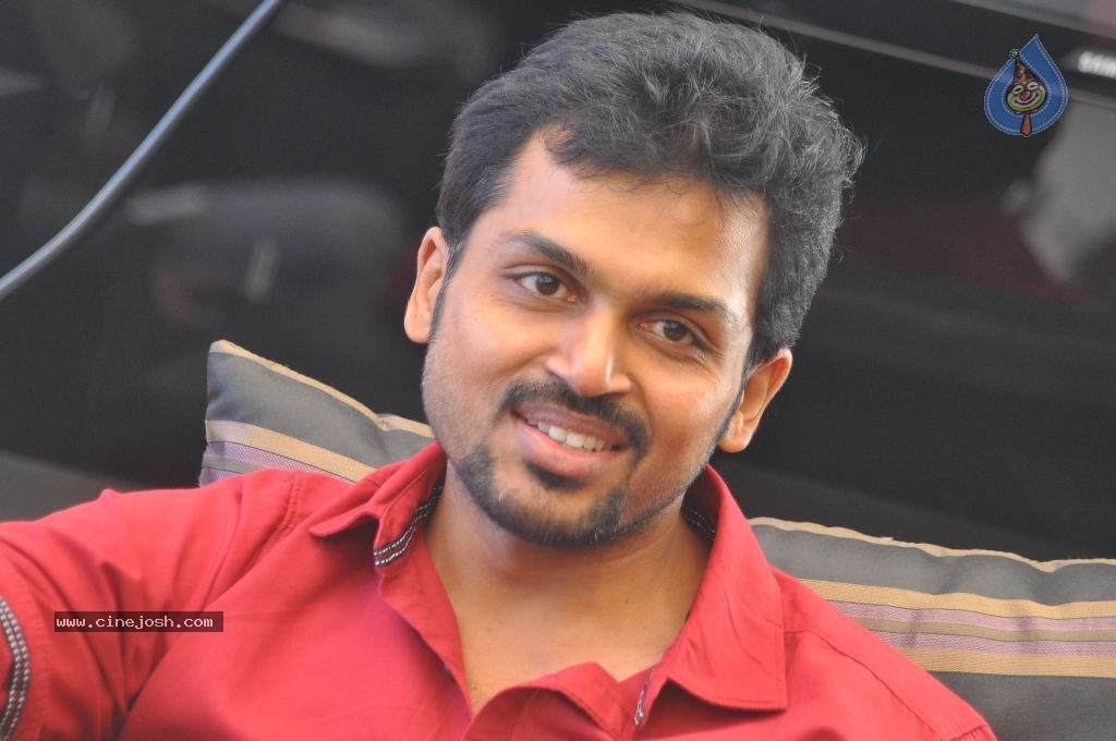 Hero Karthi Interview Stills - 37 / 49 photos