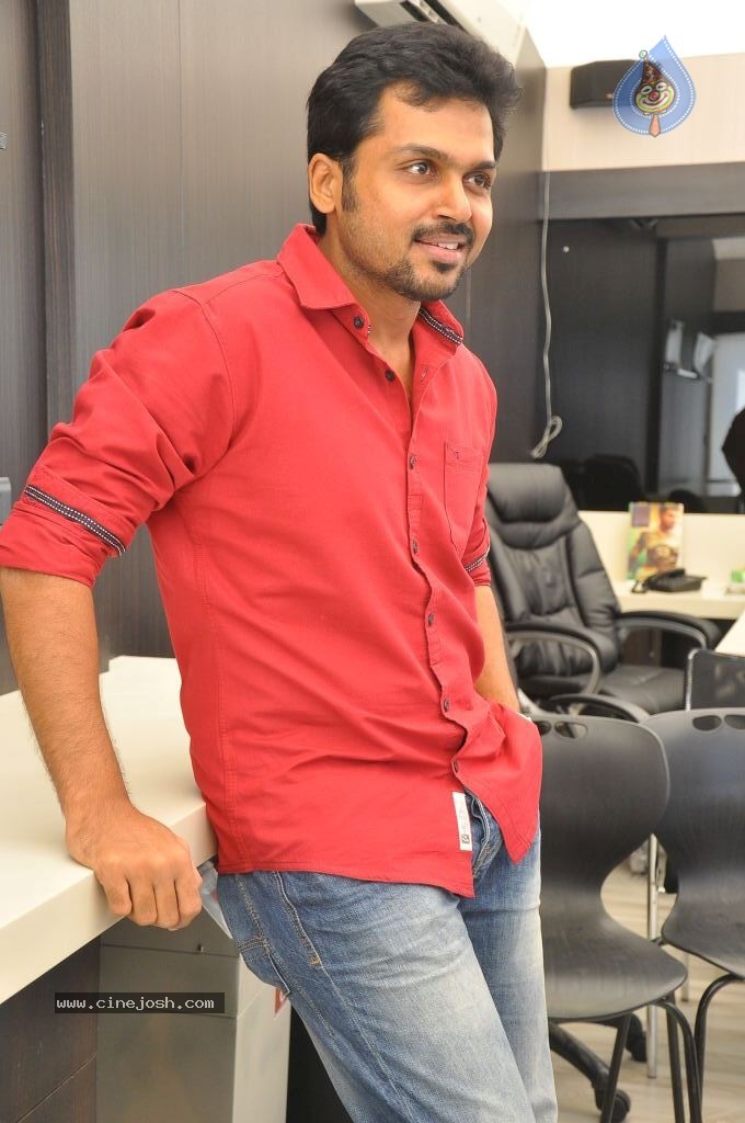 Hero Karthi Interview Stills - 48 / 49 photos