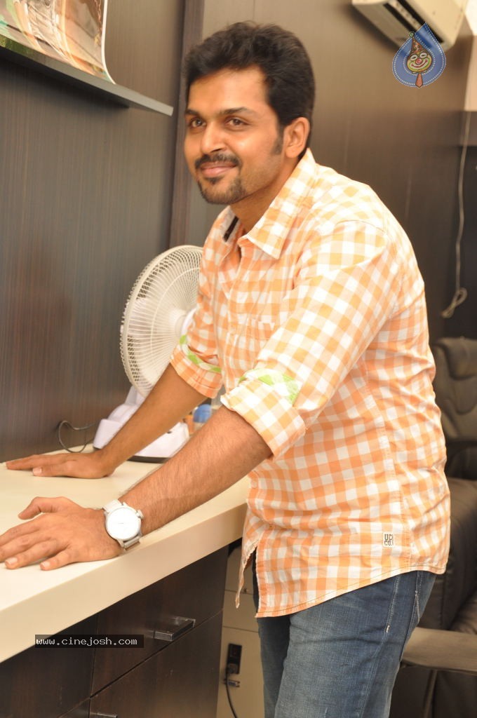 Karthi Interview Stills - 4 / 63 photos