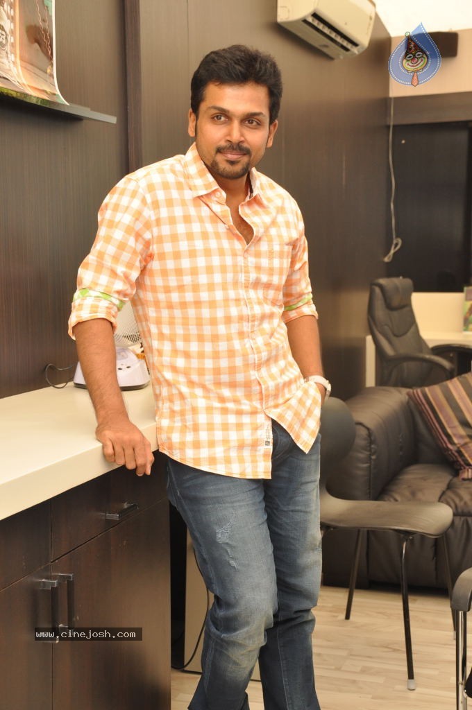 Karthi Interview Stills - 9 / 63 photos