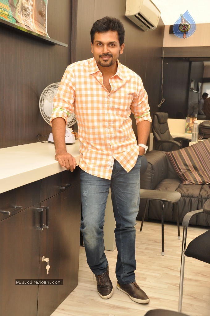 Karthi Interview Stills - 11 / 63 photos