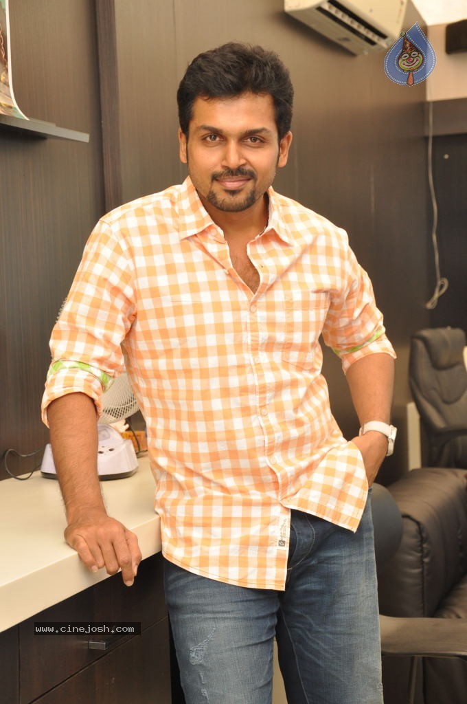 Karthi Interview Stills - 19 / 63 photos