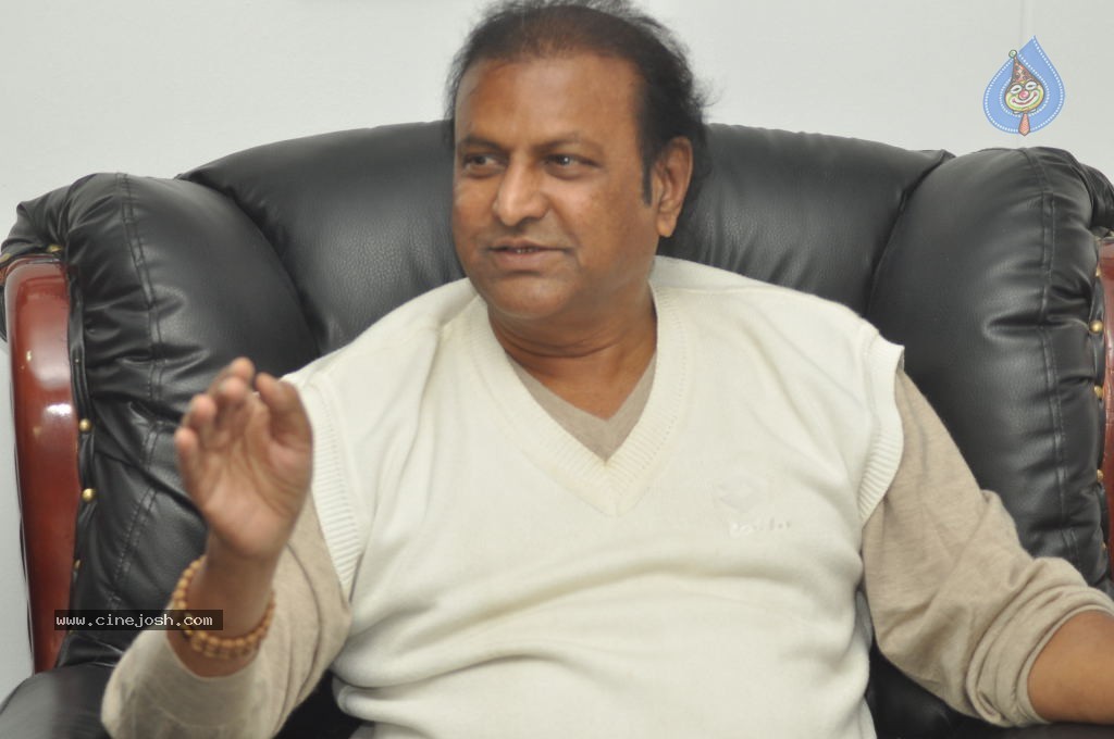 Mohan Babu Interview Stills - 7 / 35 photos