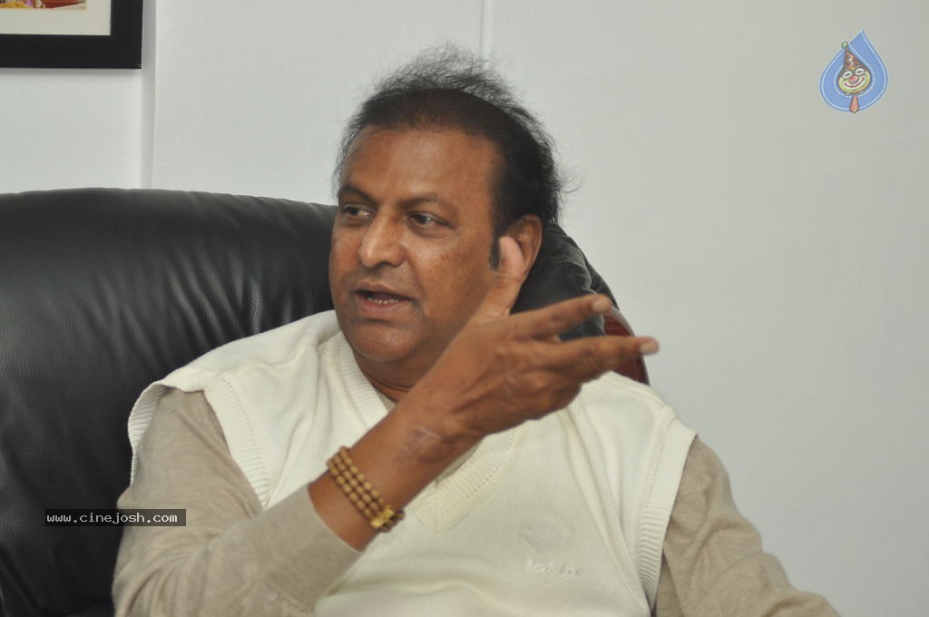 Mohan Babu Interview Stills - 25 / 35 photos