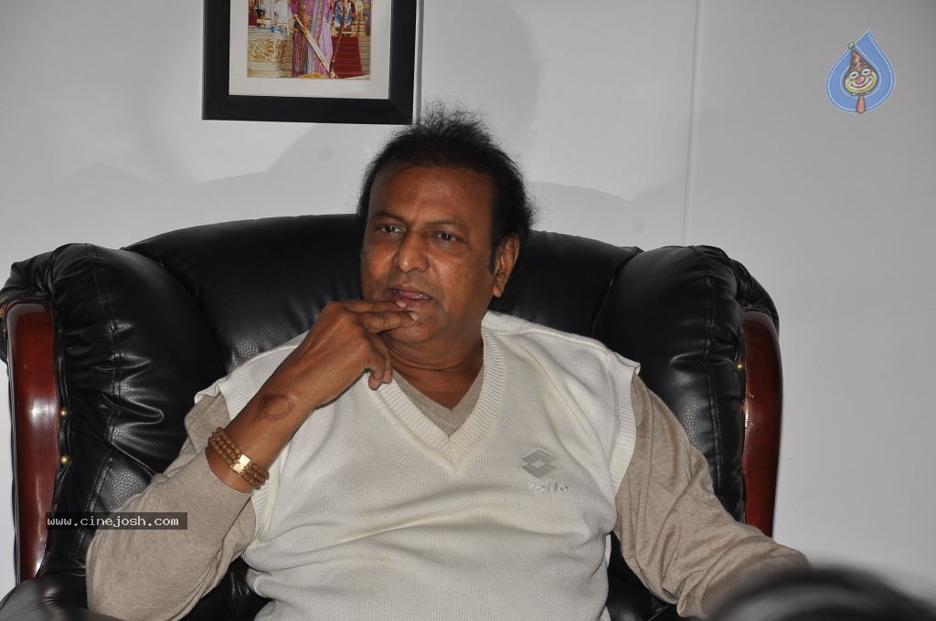Mohan Babu Interview Stills - 26 / 35 photos