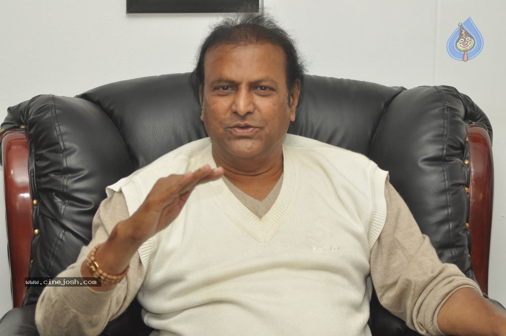 Mohan Babu Interview Stills - 33 / 35 photos