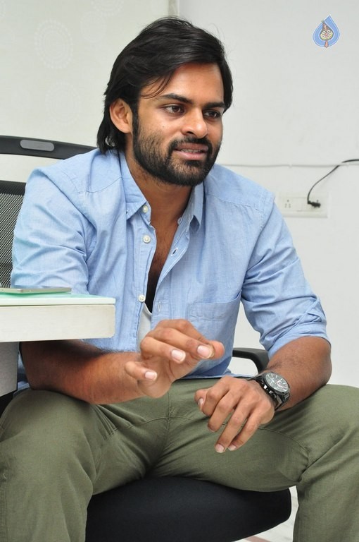 Sai Dharam Tej Interview Photos - 13 / 21 photos