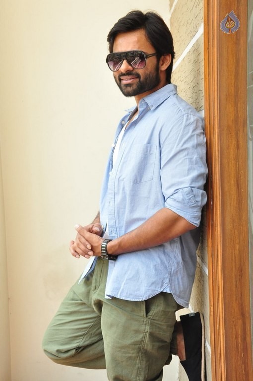 Sai Dharam Tej Interview Photos - 20 / 21 photos