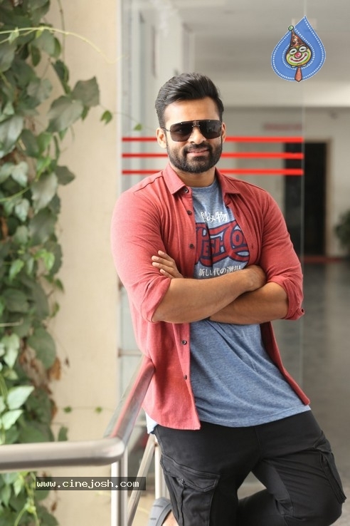 Sai Dharam Tej Interview Photos - 10 / 42 photos