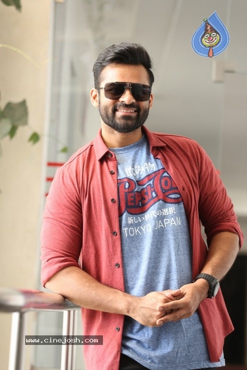 Sai Dharam Tej Interview Photos - 13 / 42 photos