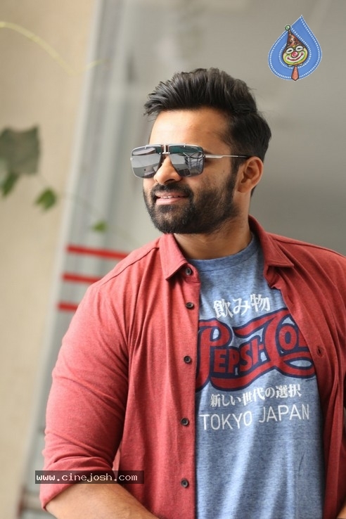 Sai Dharam Tej Interview Photos - 14 / 42 photos