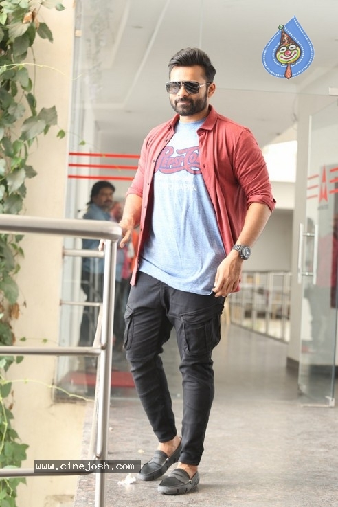 Sai Dharam Tej Interview Photos - 15 / 42 photos