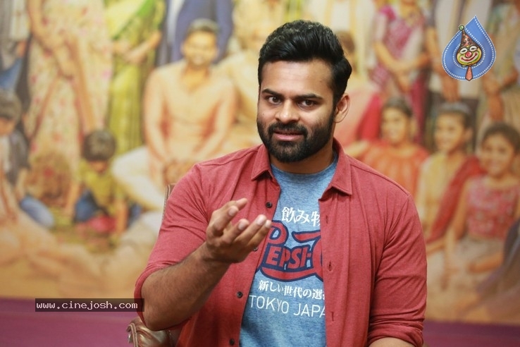 Sai Dharam Tej Interview Photos - 16 / 42 photos