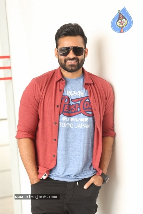 Sai Dharam Tej Interview Photos - 18 / 42 photos