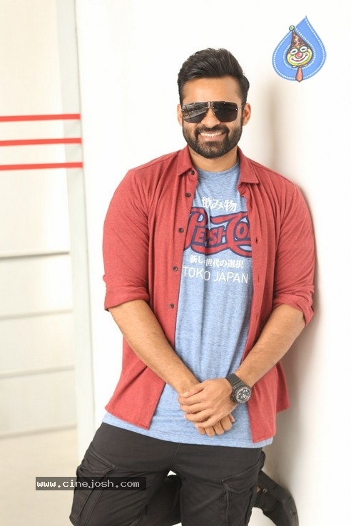 Sai Dharam Tej Interview Photos - 19 / 42 photos