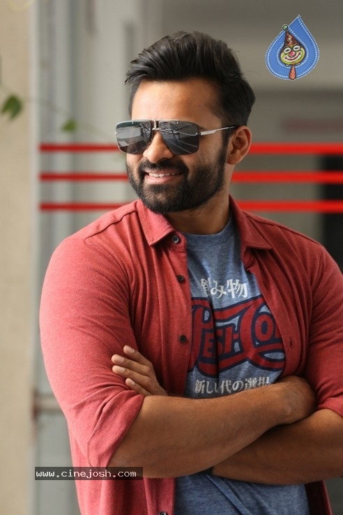 Sai Dharam Tej Interview Photos - 21 / 42 photos