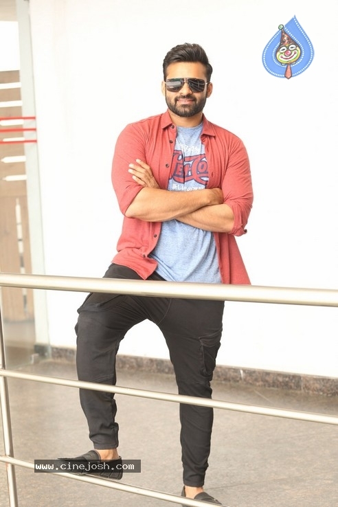 Sai Dharam Tej Interview Photos - 23 / 42 photos