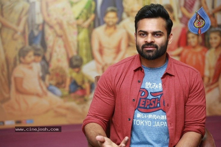 Sai Dharam Tej Interview Photos - 24 / 42 photos