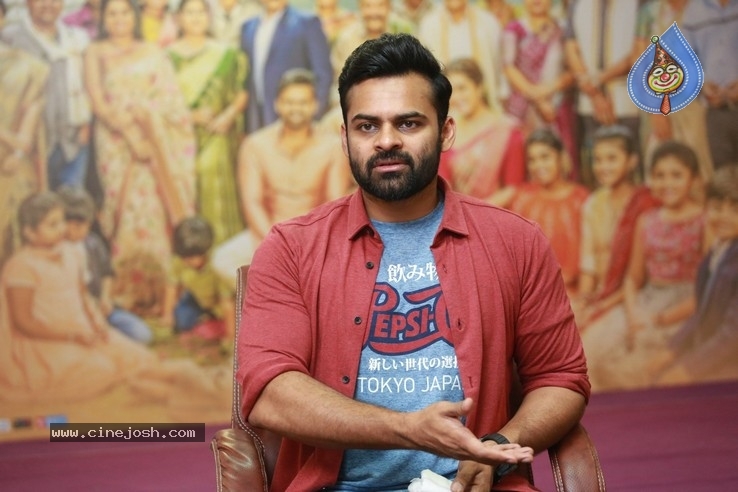 Sai Dharam Tej Interview Photos - 25 / 42 photos