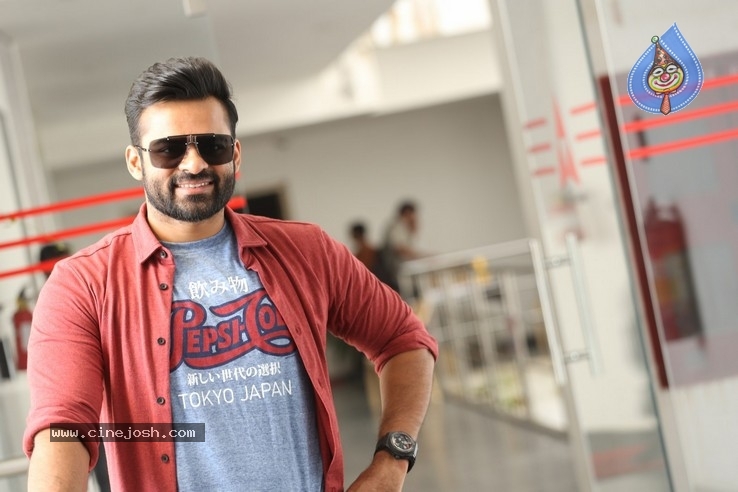 Sai Dharam Tej Interview Photos - 27 / 42 photos