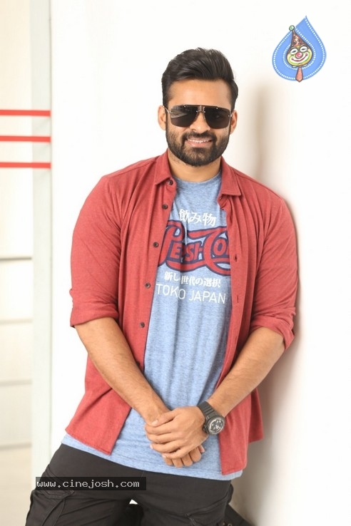 Sai Dharam Tej Interview Photos - 32 / 42 photos