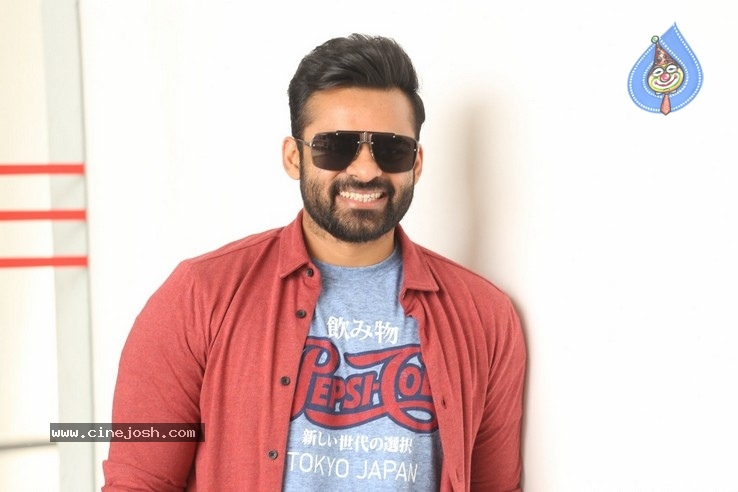 Sai Dharam Tej Interview Photos - 33 / 42 photos