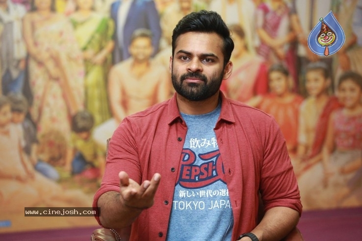 Sai Dharam Tej Interview Photos - 35 / 42 photos