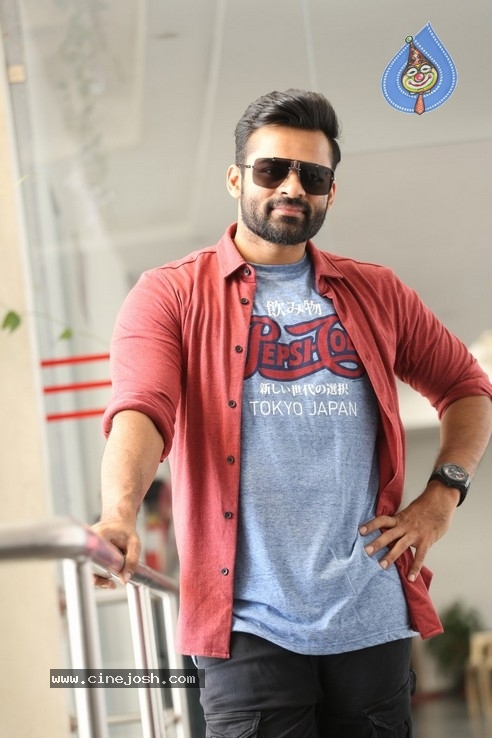 Sai Dharam Tej Interview Photos - 37 / 42 photos