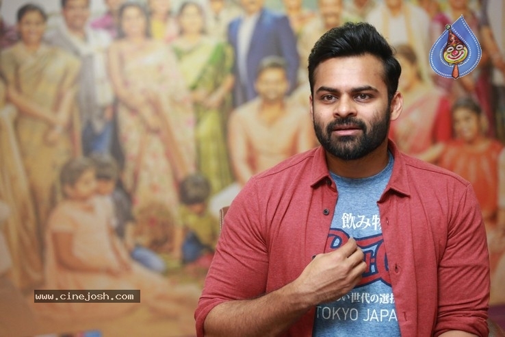 Sai Dharam Tej Interview Photos - 38 / 42 photos