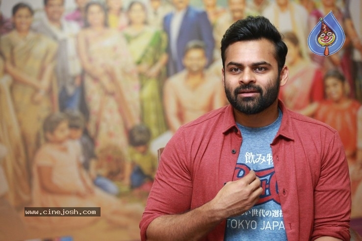 Sai Dharam Tej Interview Photos - 38 / 42 photos