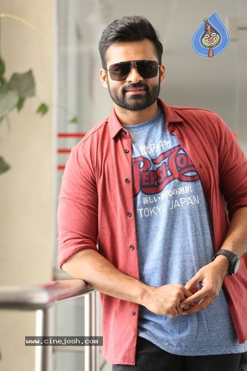 Sai Dharam Tej Interview Photos - 39 / 42 photos