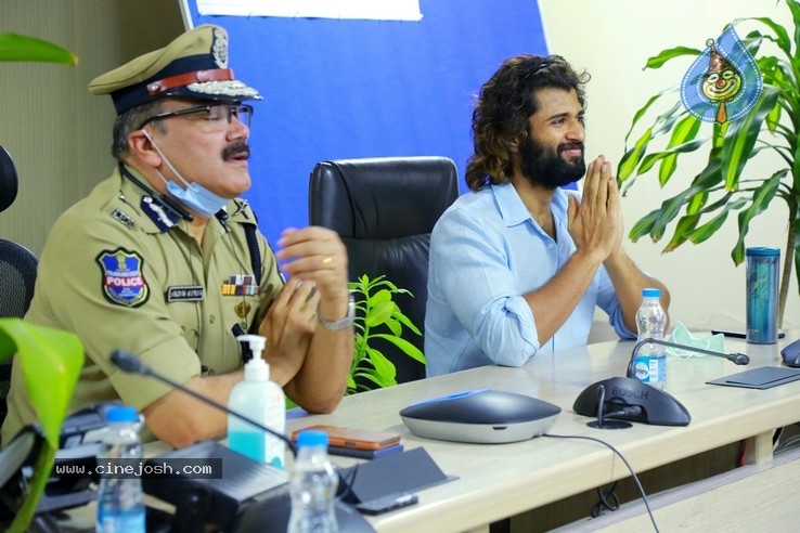 Vijay Deverakonda Interacts Field Level Officers - 5 / 55 photos